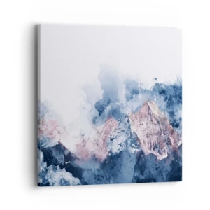 Impression sur toile - Image sur toile - Ce sont des sommets ! - 40x40 cm