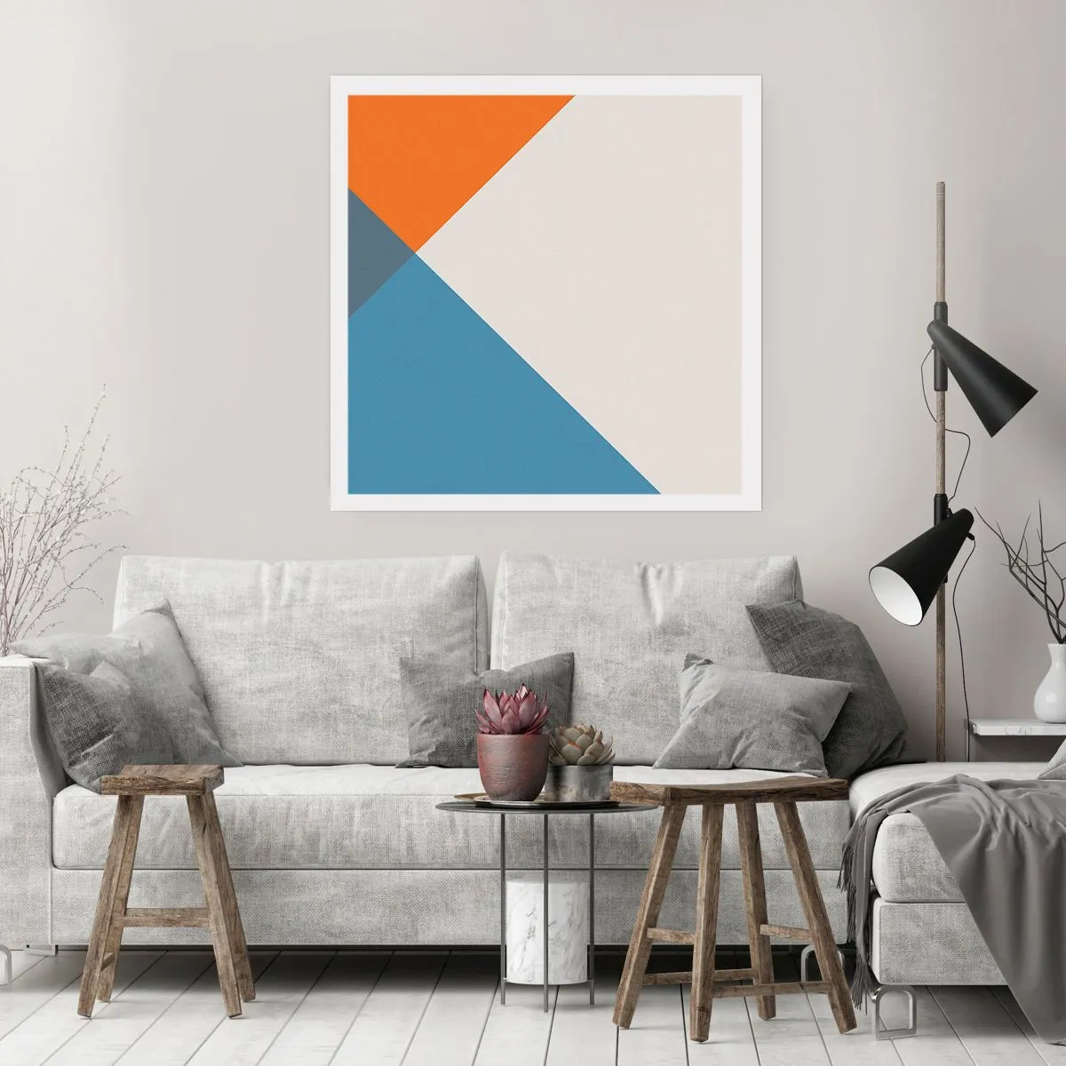 Affiche - Poster - Sous cette angle.... - 30x30 cm
