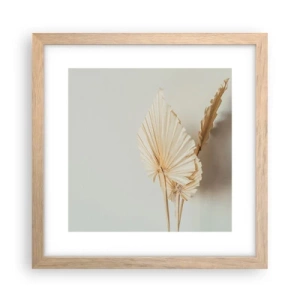 Affiche dans un chêne clair - Poster - Quand tu dois t’apaiser - 30x30 cm