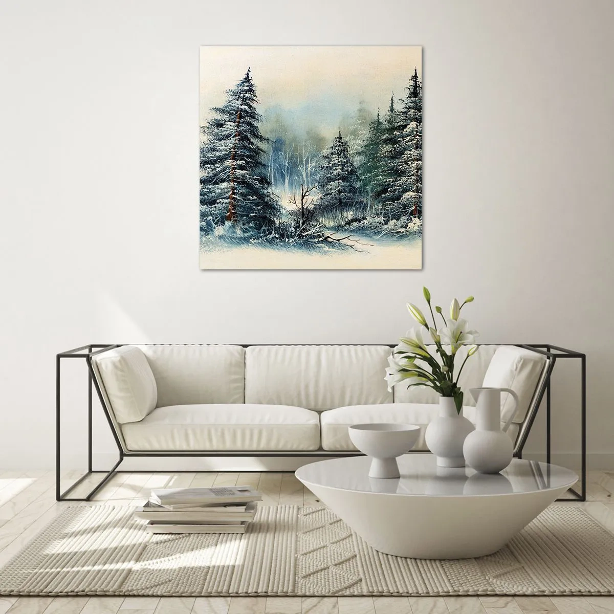 Impression sur verre - Image sur verre - Prêt pour les fêtes - 70x70 cm