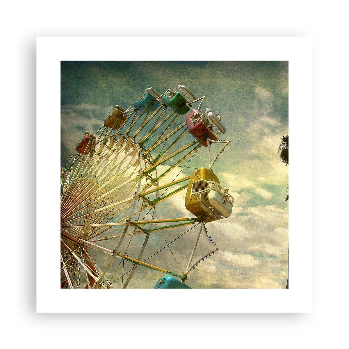 Affiche - Poster - On va faire la fête - 40x40 cm