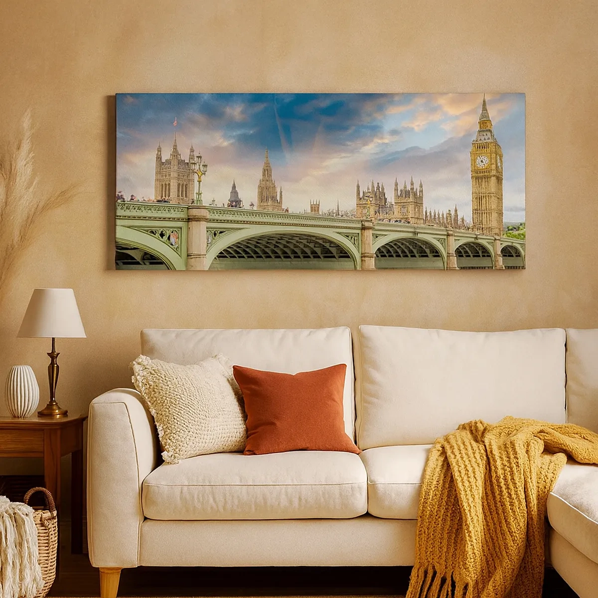 Impression sur toile - Image sur toile - Le temps s'est arrêté dans l'Empire - 30x30 cm