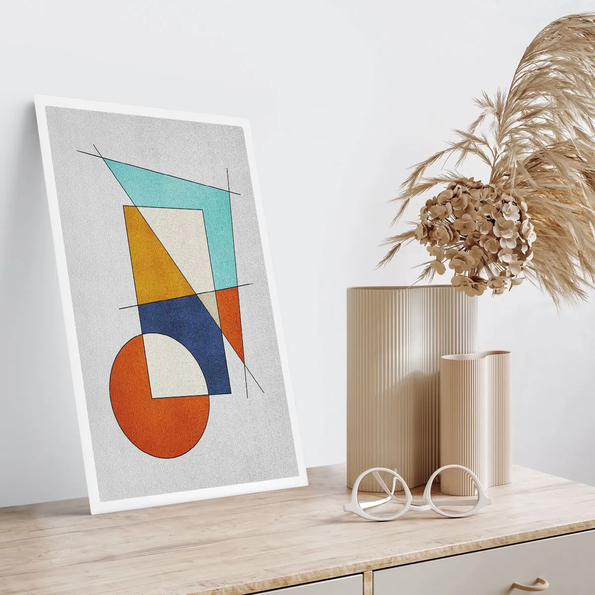 Affiche - Poster - Abstraction : plaisir moderniste - 61x91 cm