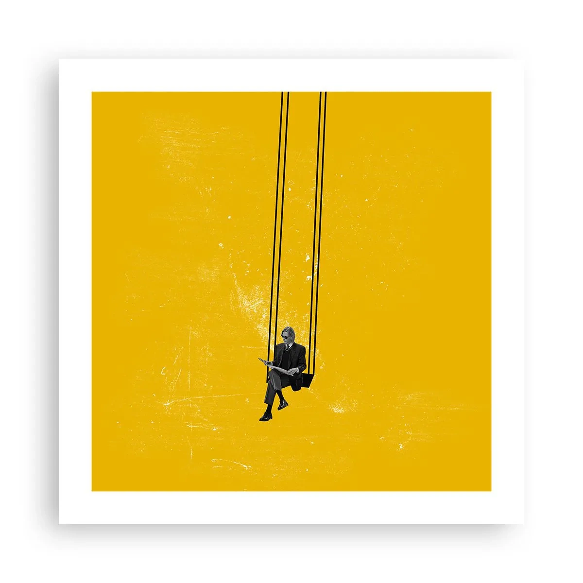 Affiche - Poster - Un jour comme tous les jours - 50x50 cm