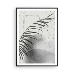 Affiche dans un cadre noir - Poster - L'exotisme subtil de la nature - 70x100 cm