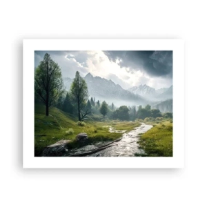 Affiche - Poster - Aller et retour - 50x40 cm