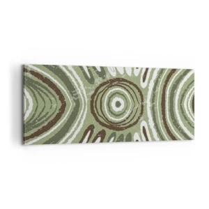 Impression sur toile - Image sur toile - Une explosion d'émotions - 100x40 cm
