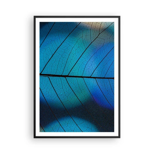 Affiche dans un cadre noir - Poster - Construction complexe - 70x100 cm