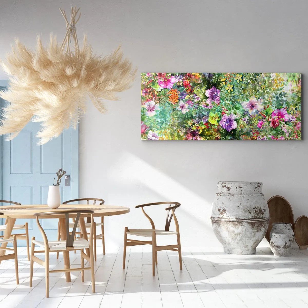 Impression sur toile - Image sur toile - En fleurs pour la perdition - 100x40 cm