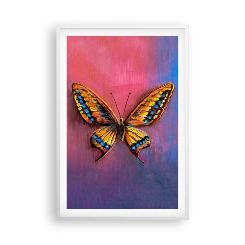 Affiche dans un cadre blanc - Poster - Un joyau de la nature - 61x91 cm