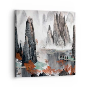 Impression sur toile - Image sur toile - De puissants gardiens - 30x30 cm