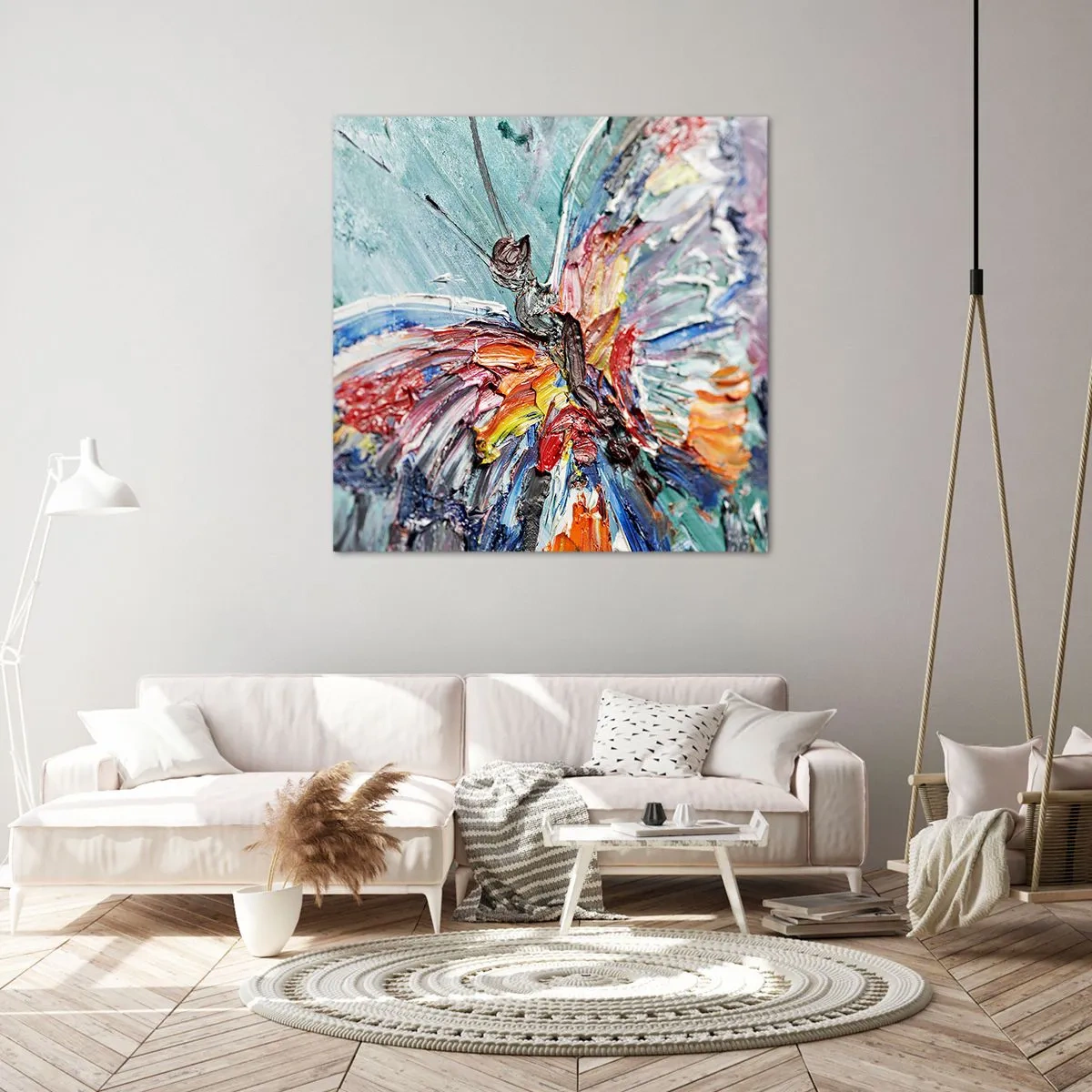 Impression sur toile - Image sur toile - Peint par nature - 50x50 cm