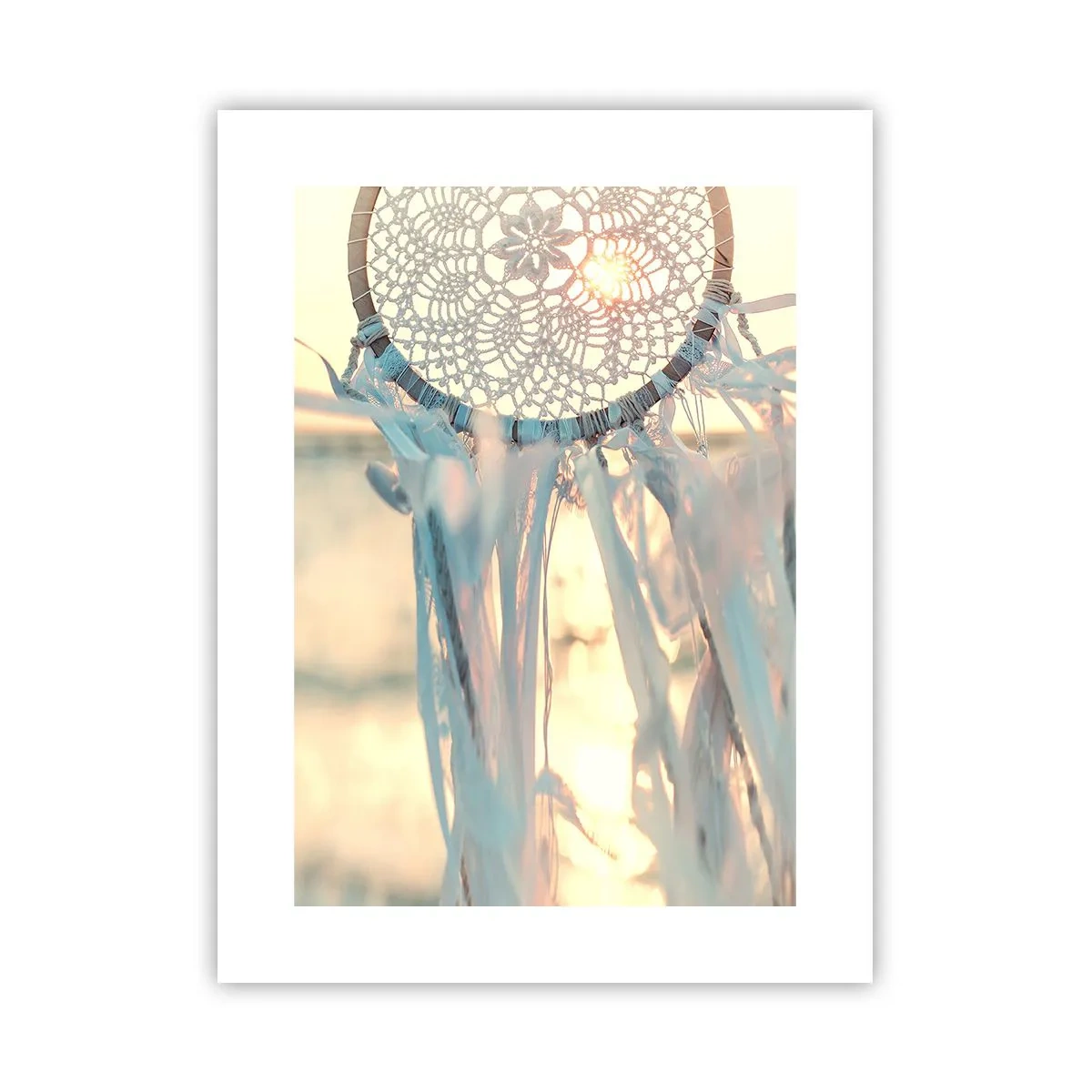 Affiche - Poster - Totem en dentelle - 30x40 cm