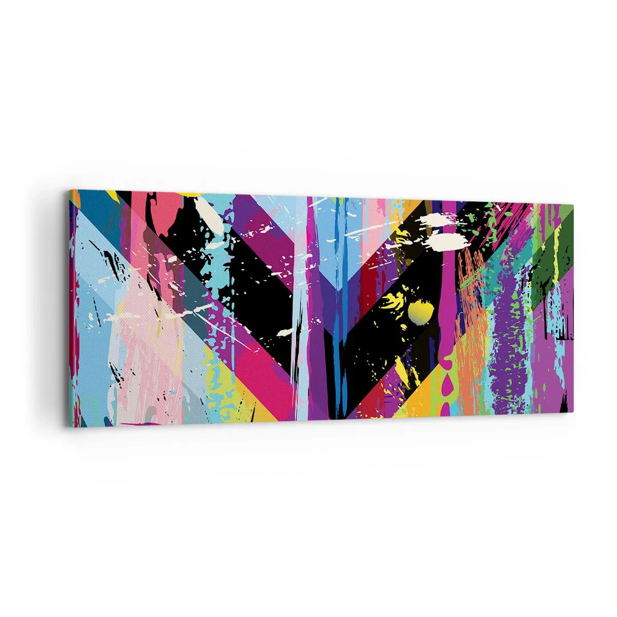 Impression sur toile - Image sur toile - De haut en bas - 100x40 cm
