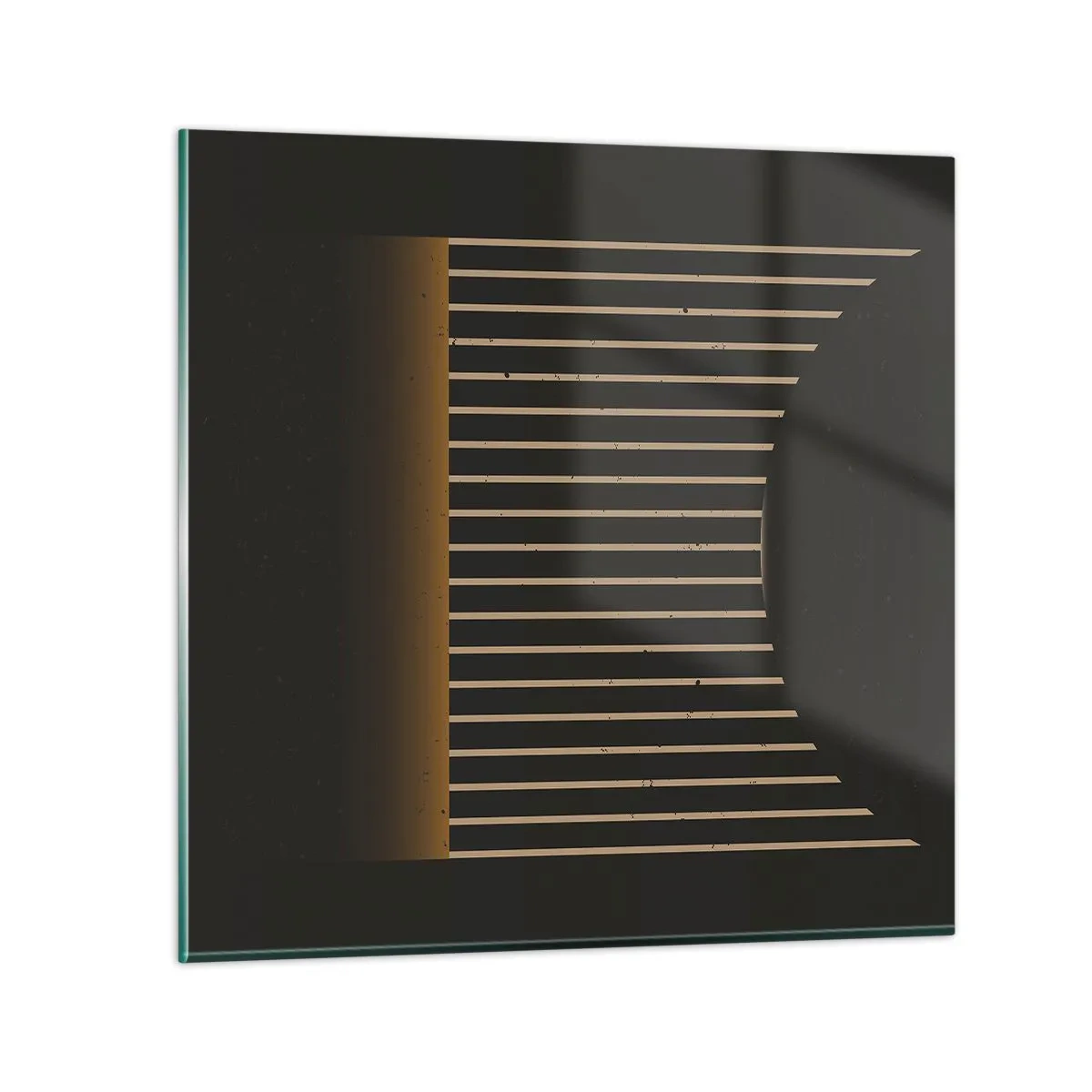 Impression sur verre - Image sur verre - Explorez les ténèbres - 30x30 cm