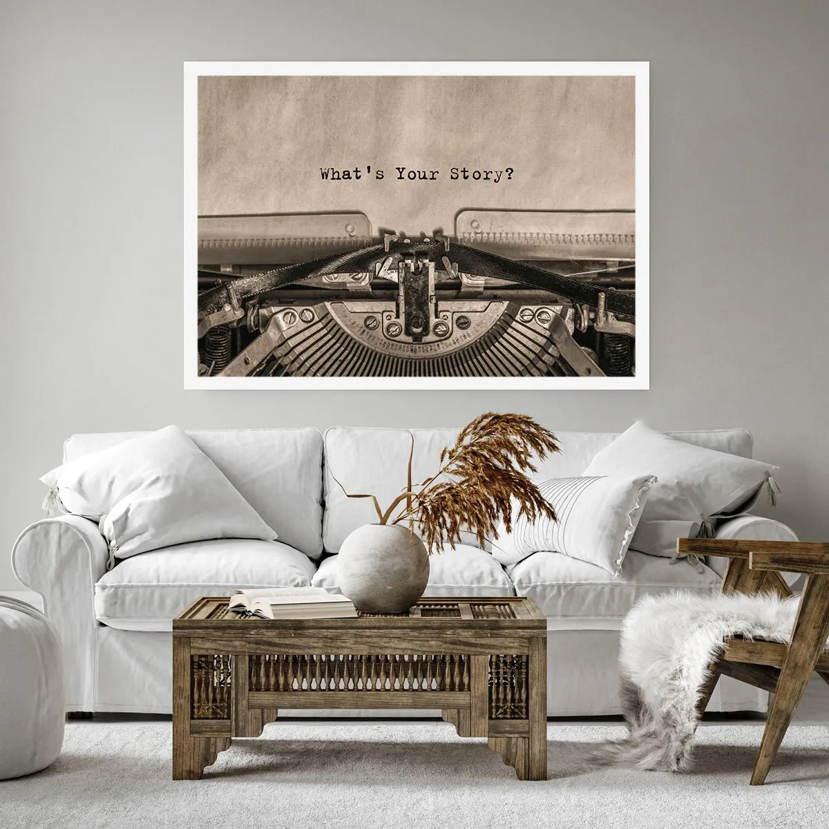 Affiche - Poster - Réponds-moi - 50x40 cm