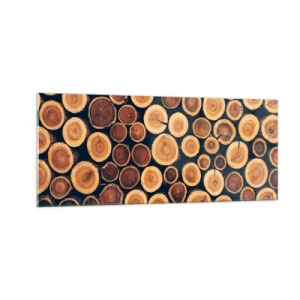 Impression sur verre - Image sur verre - Quel âge je semble avoir ? - 100x40 cm