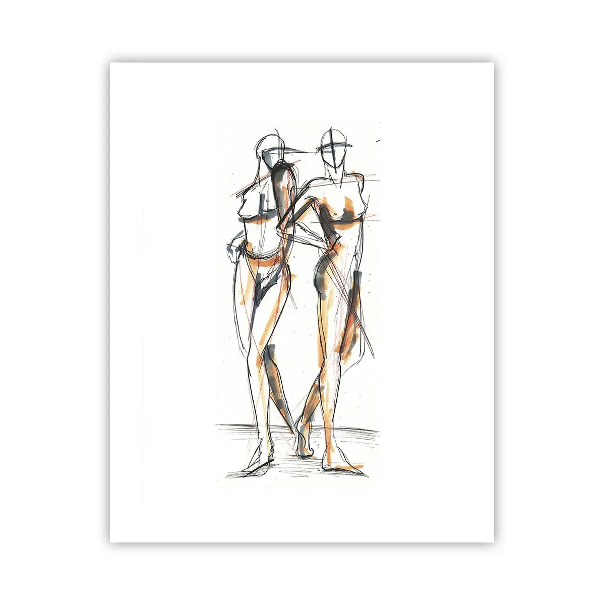 Affiche - Poster - Étude de la grâce - 40x50 cm