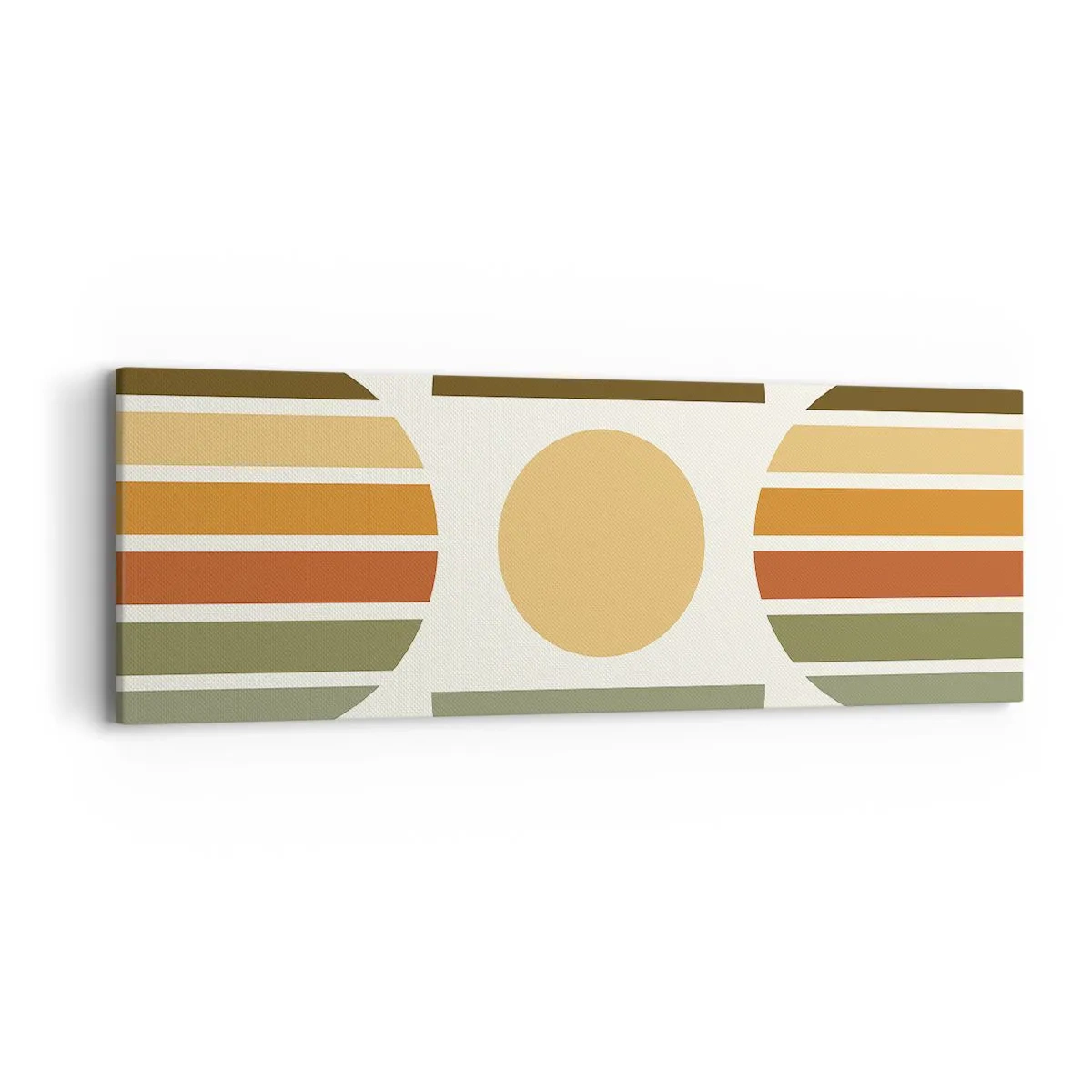 Impression sur toile - Image sur toile - Dans les coulaurs de la terre - 90x30 cm