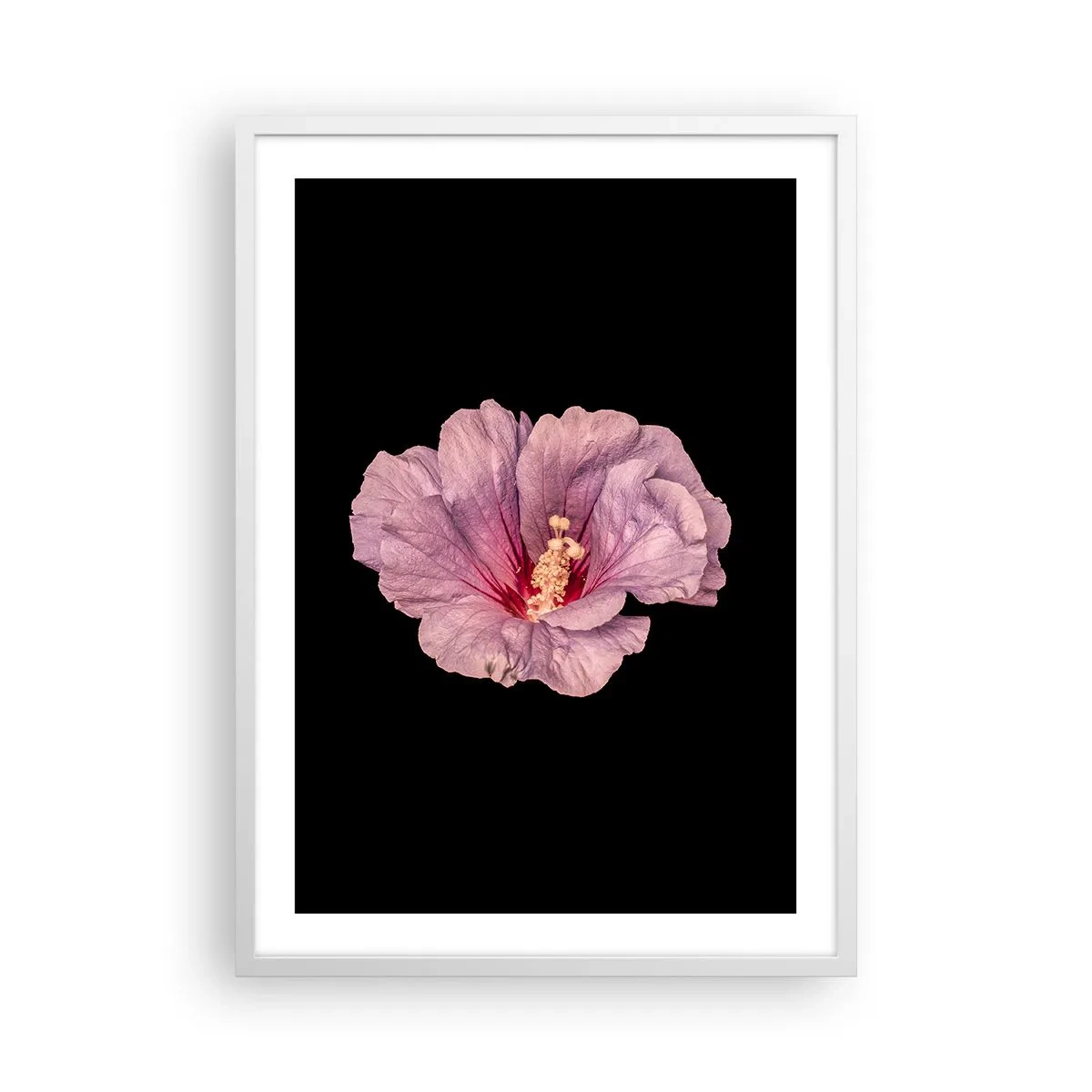 Affiche dans un cadre blanc - Poster - Directement au coeur - 50x70 cm