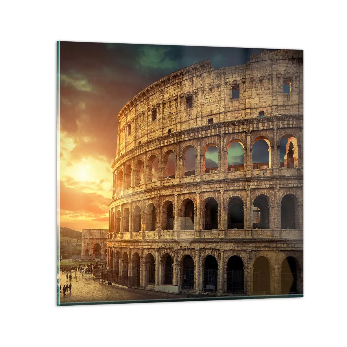 Impression sur verre - Image sur verre - Une impression colossale - 50x50 cm