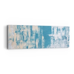 Impression sur toile - Image sur toile - À travers un iceberg - 90x30 cm