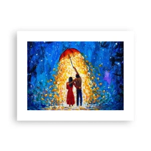 Affiche - Poster - La magie d'une soirée pluvieuse ? - 40x30 cm