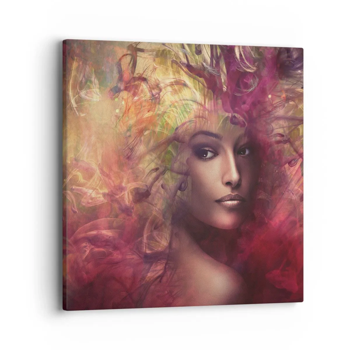 Impression sur toile - Image sur toile - Je suis ici! - 40x40 cm