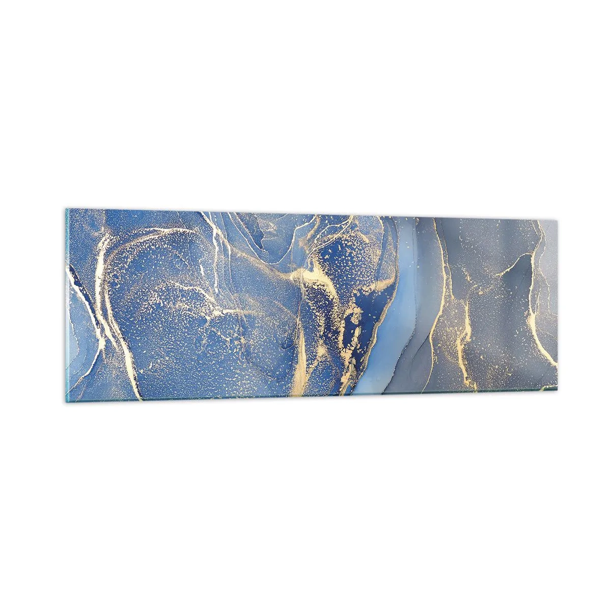 Impression sur verre - Image sur verre - Poussière d'or - 90x30 cm