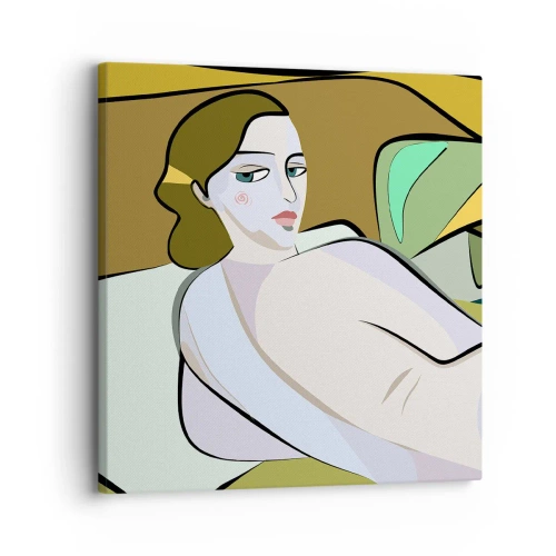 Impression sur toile - Image sur toile - Portrait intime - 30x30 cm