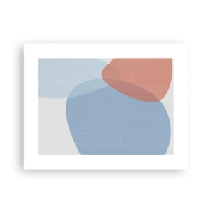 Affiche - Poster - Relations pastel - 40x30 cm