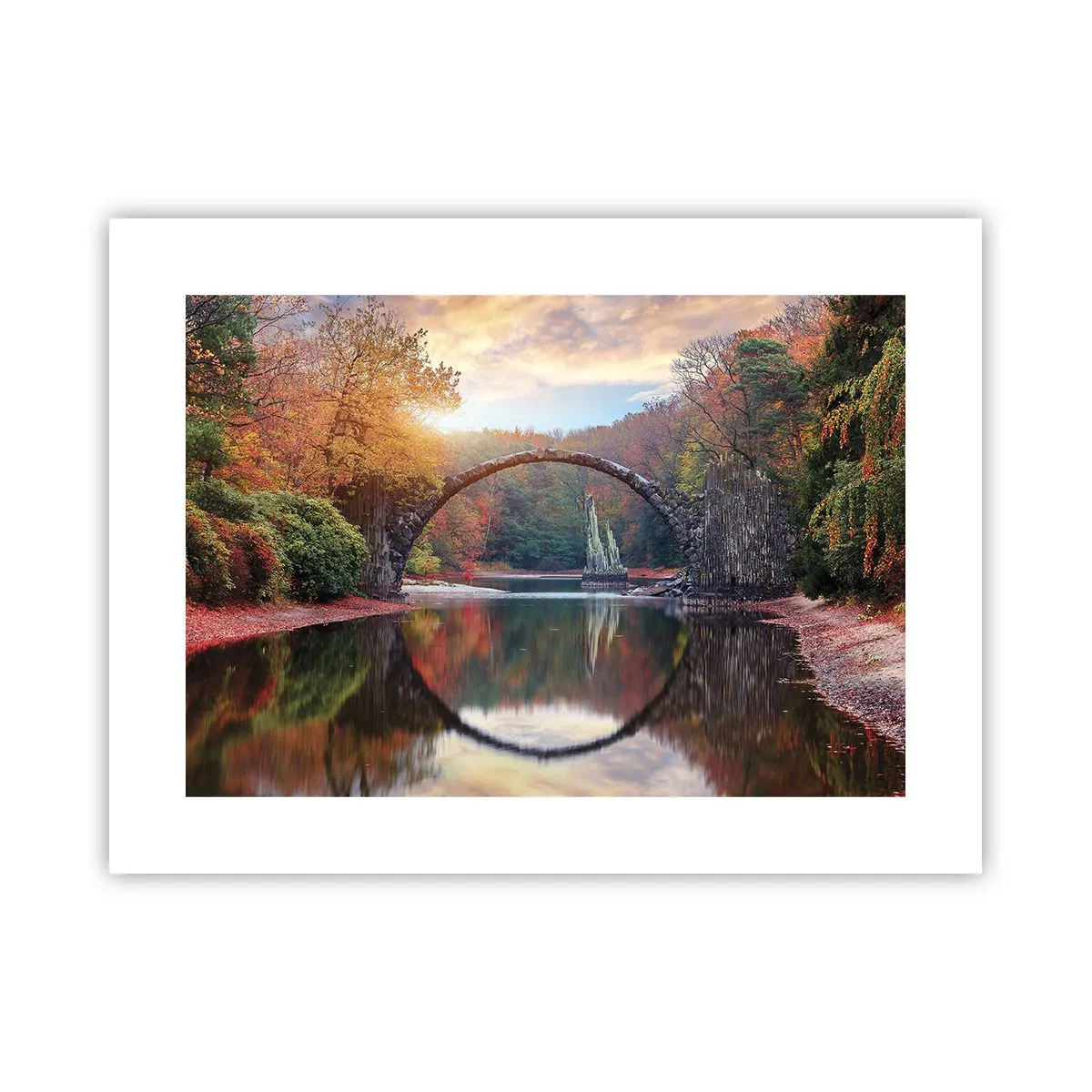 Affiche - Poster - De l'autre cote du miroir - 40x30 cm