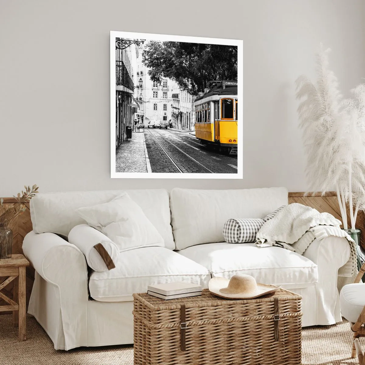 Affiche - Poster - Et du fado en arrière-plan - 50x50 cm