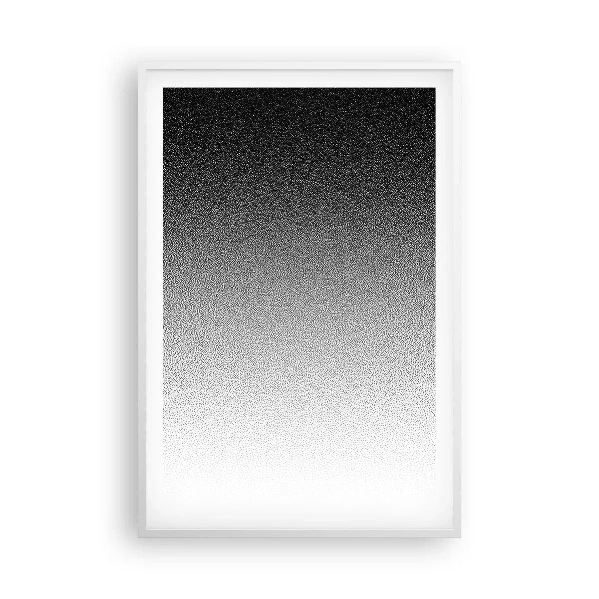 Affiche dans un cadre blanc - Poster - Du coté de la lumière - 61x91 cm