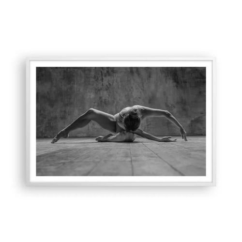 Affiche dans un cadre blanc - Poster - Symétrie trouvée - 91x61 cm