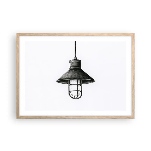 Affiche dans un chêne clair - Poster - Comme il y a des années… - 70x50 cm