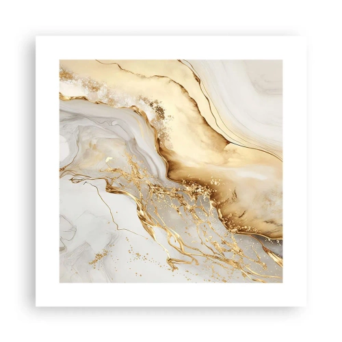Affiche - Poster - Abstraction : beauté et bonté - 40x40 cm