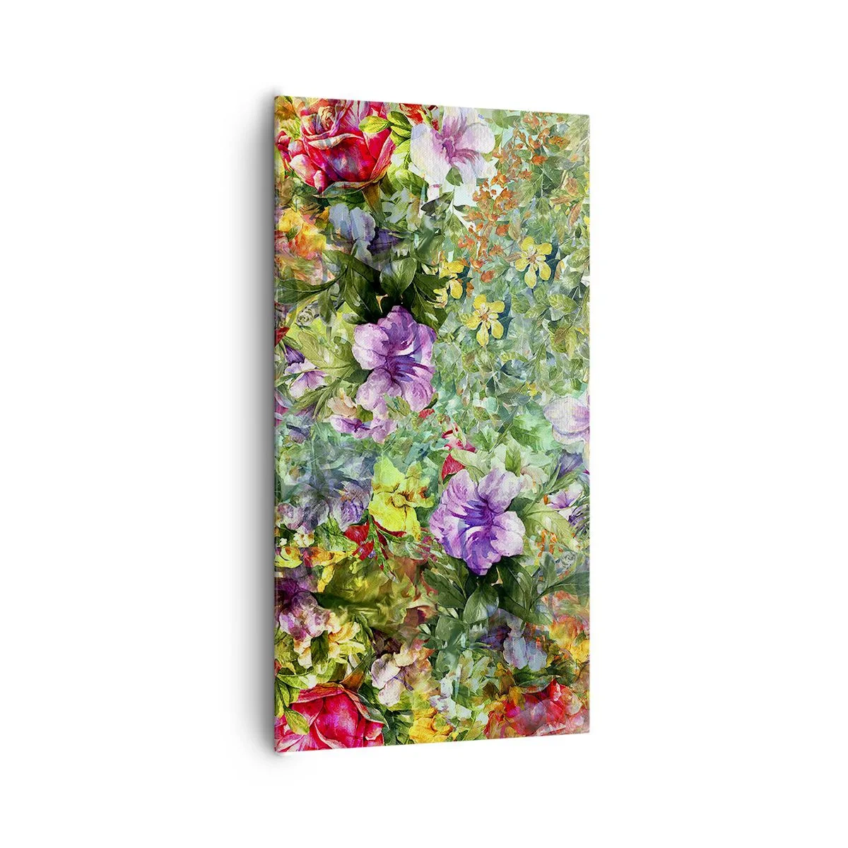 Impression sur toile - Image sur toile - En fleurs pour la perdition - 65x120 cm