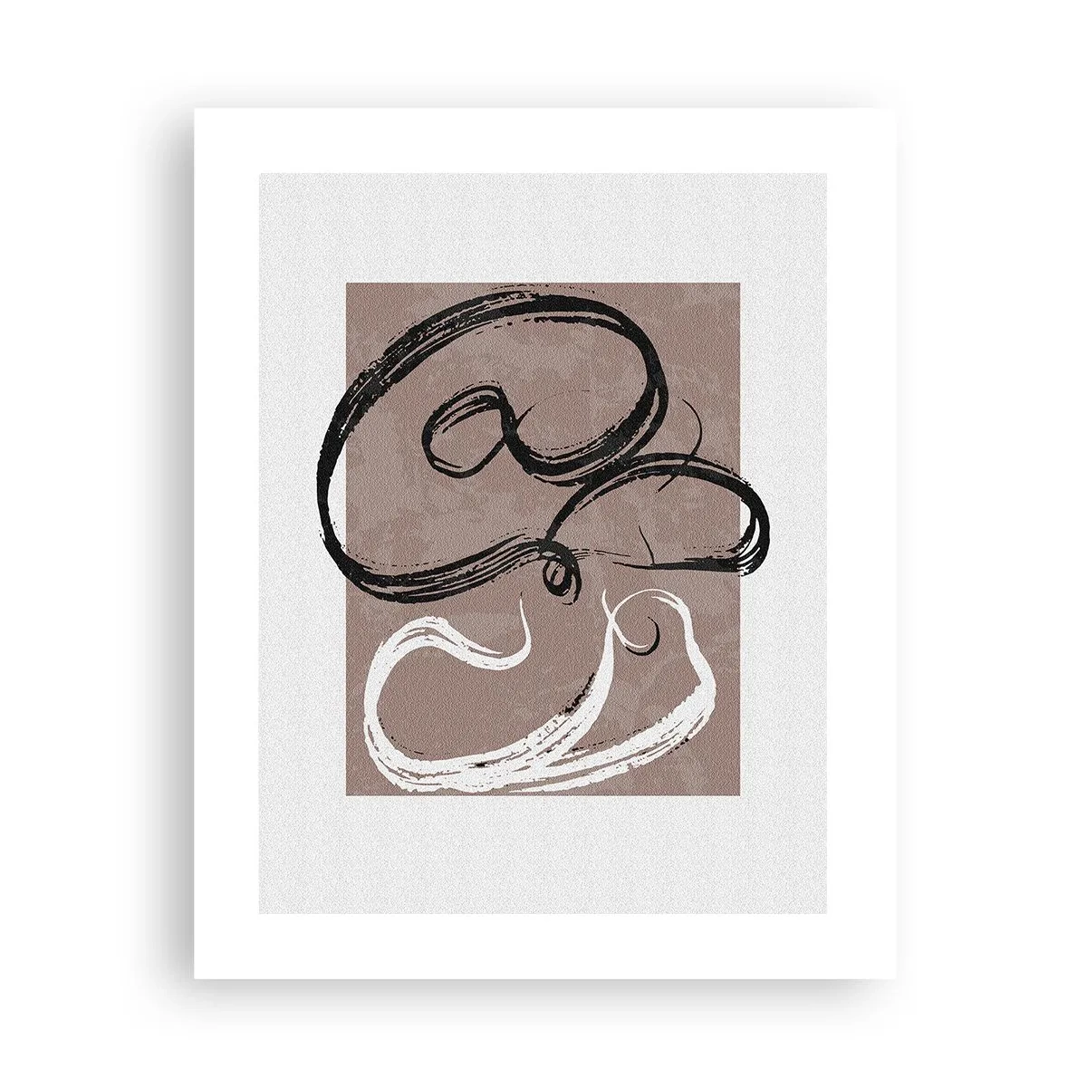 Affiche - Poster - Composition – la recherche de la plénitude - 40x50 cm