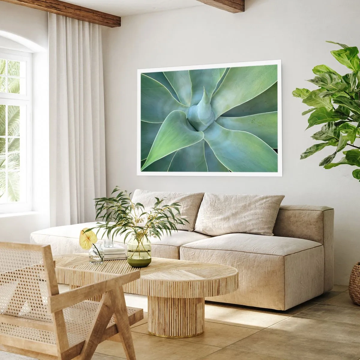 Affiche - Poster - La naissance de la verdure - 40x30 cm