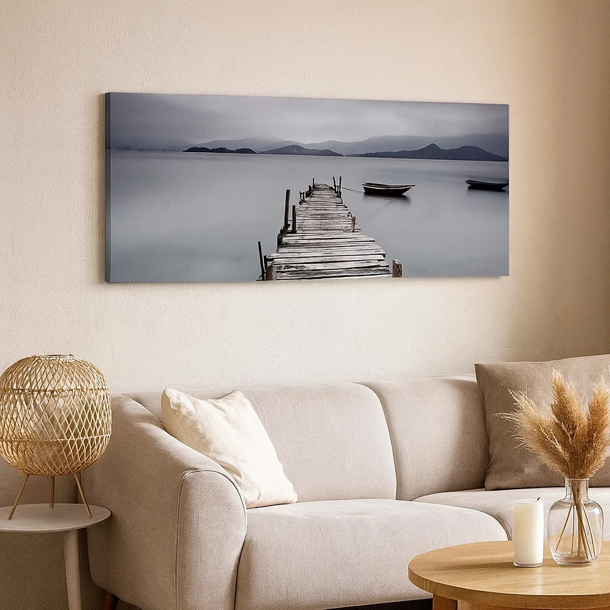 Impression sur toile - Image sur toile - Tu peux partir demain - 30x30 cm