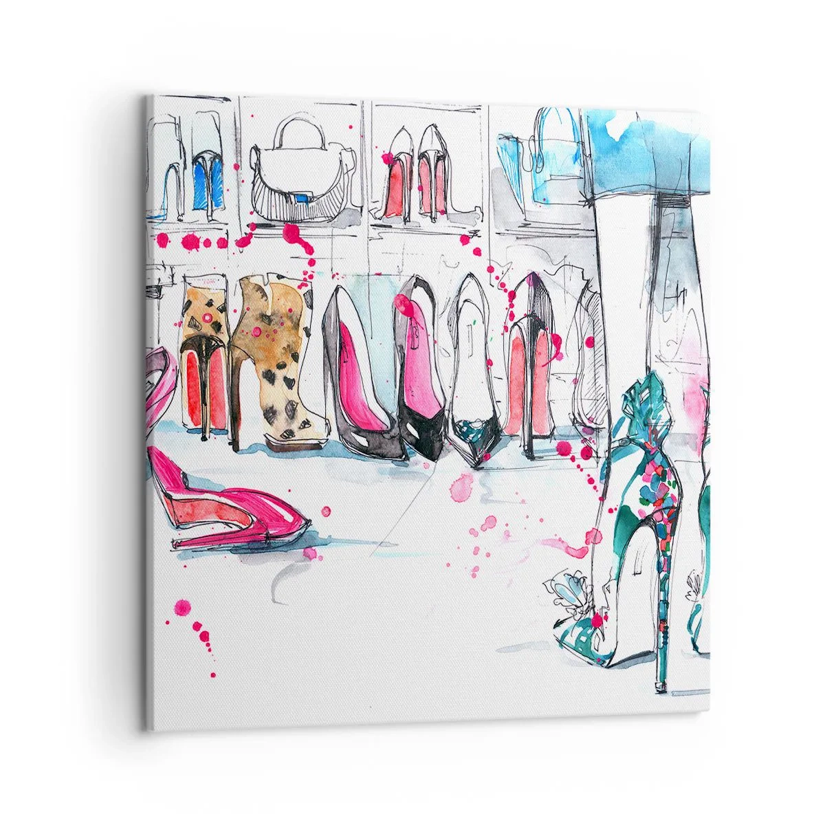 Impression sur toile - Image sur toile - Sésame, ouvre-toi - 50x50 cm