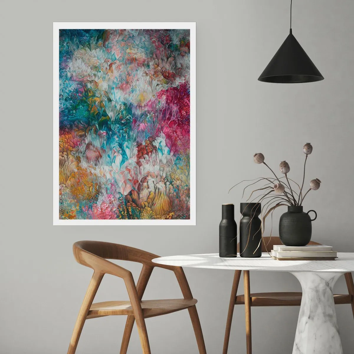 Affiche - Poster - En pleine floraison - 30x40 cm