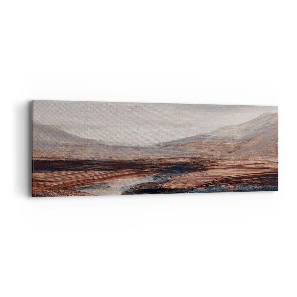 Impression sur toile - Image sur toile - Une vallée tranquille - 90x30 cm
