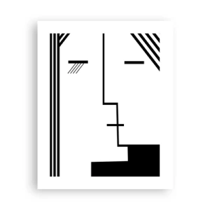 Affiche - Poster - Juste un baiser - 40x50 cm