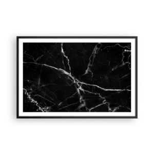 Affiche dans un cadre noir - Poster - La vie secrète de la pierre - 91x61 cm