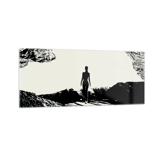 Impression sur verre - Image sur verre - Nouveau look - 100x40 cm