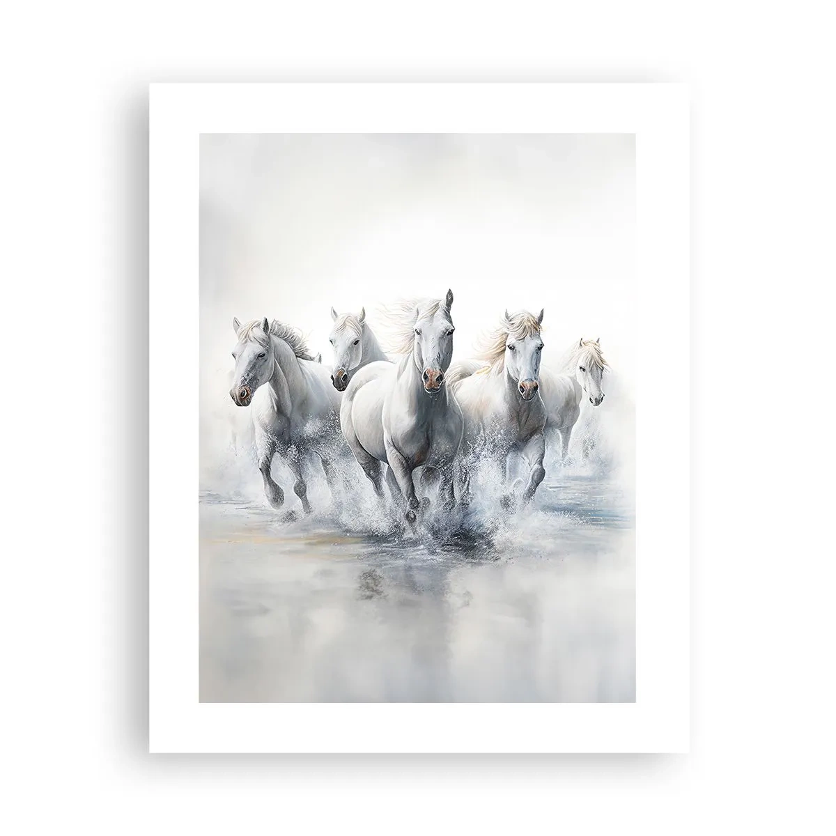 Affiche - Poster - Magie blanche - 40x50 cm