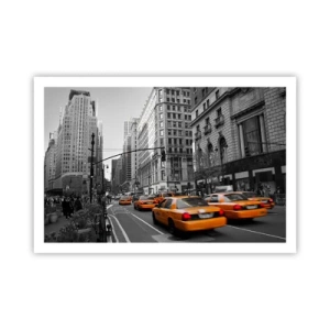 Affiche - Poster - Soleil des grandes villes - 91x61 cm