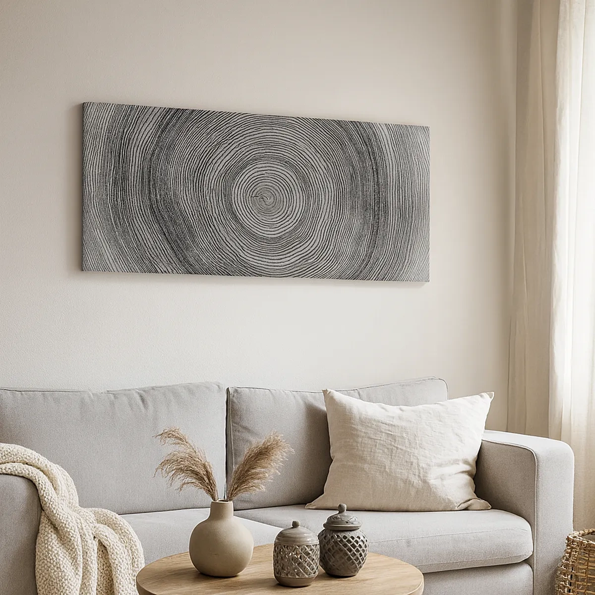 Impression sur toile - Image sur toile - Signe du temps - 30x30 cm